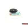 Audi Original Volant Plaquette Embleme Logo Noir Chrome - 8A0419685