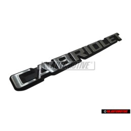 VW Original CABRIOLET Arrière Embleme Monogramme Logo - 155853687B GX2