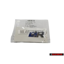 VW Original R LINE Côté Embleme Monogramme Logo Chrome Bleu - 5N0853688 HCE