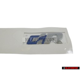 VW Original R LINE Côté Embleme Monogramme Logo Chrome Bleu - 5N0853688 HCE