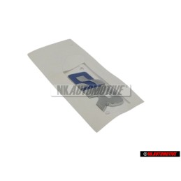 VW Original R LINE Côté Embleme Monogramme Logo Chrome Bleu - 5N0853688 HCE