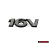 VW Original 16V Arrière Embleme Monogramme Logo Chrome - 7M0853675C Z10