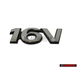 VW Original 16V Arrière Embleme Monogramme Logo Chrome - 7M0853675C Z10