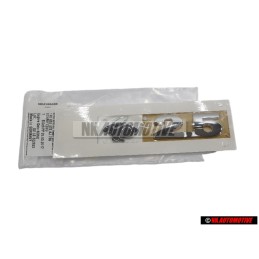VW Original RABBIT 2.5 Arrière Embleme Monogramme Logo Chrome - 1K0853675AJ739