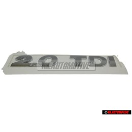 VW Original 2.0 TDI Arrière Embleme Monogramme Logo Chrome - 5K0853675Q 739