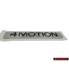 VW Original 4MOTION Arrière Embleme Monogramme Logo Chrome - 3C0853675D FXC