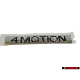 VW Original 4MOTION Arrière Embleme Monogramme Logo Chrome - 3C0853675D FXC