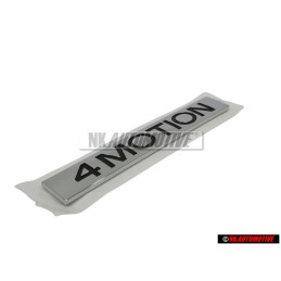 VW Original 4MOTION Arrière Embleme Monogramme Logo Chrome - 3C0853675D FXC