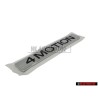 VW Original 4MOTION Arrière Embleme Monogramme Logo Chrome - 3C0853675D FXC