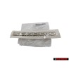 VW Original SCIROCCO Arrière Embleme Monogramme Logo Chrome - 1K8853687A 739