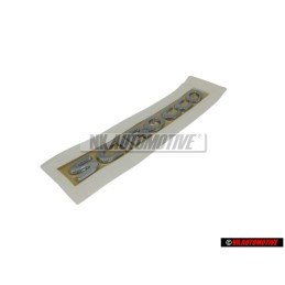 VW Original SCIROCCO Arrière Embleme Monogramme Logo Chrome - 1K8853687A 739