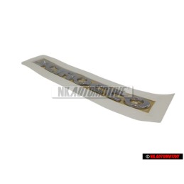 VW Original SCIROCCO Arrière Embleme Monogramme Logo Chrome - 1K8853687A 739