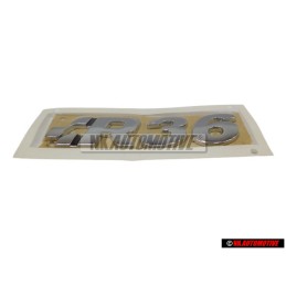 VW Original R36 Arrière Embleme Monogramme Logo Chrome - 3C0853675AE739