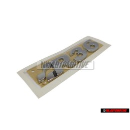 VW Original R36 Arrière Embleme Monogramme Logo Chrome - 3C0853675AE739