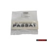 VW Original PASSAT Arrière Embleme Monogramme Logo Chrome - 3C0853687A 739