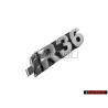VW Original R36 Avant Embleme Monogramme Logo Chrome - 3C0853679 PWV