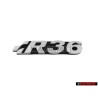 VW Original R36 Avant Embleme Monogramme Logo Chrome - 3C0853679 PWV