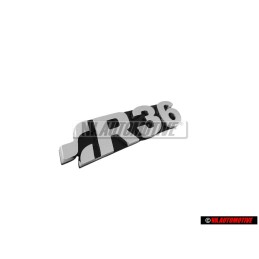 VW Original R36 Avant Embleme Monogramme Logo Chrome - 3C0853679 PWV