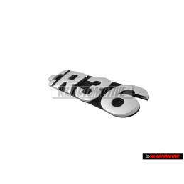 VW Original R36 Avant Embleme Monogramme Logo Chrome - 3C0853679 PWV