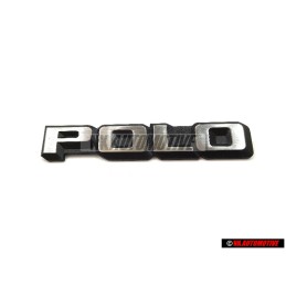 VW Original POLO Arrière Embleme Monogramme Logo Argent Brossé - 867853687 GX2