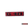 VW Original G40 Avant Embleme Monogramme Logo Rouge - 871853679C