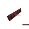 VW Original G40 Avant Embleme Monogramme Logo Rouge - 871853679C