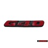 VW Original G40 Avant Embleme Monogramme Logo Rouge - 871853679D QN5
