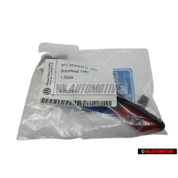 VW Original G40 Avant Embleme Monogramme Logo Rouge - 871853679D QN5