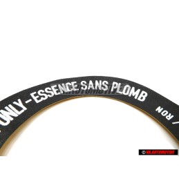 VW Original Pl.Identif. 'Bleifrei / ' *Unleaded Fuel Only - 155010024P