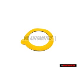 VW Original Pl.Identif. 'Bleifrei / ' *Unleaded Fuel Only - 155010024P