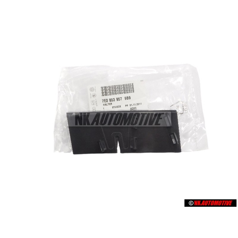 VW Original BLUE MOTION Support pour inscription Noir - 7E0853957 9B9
