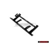VW Original BLUE MOTION Support pour inscription Noir - 5K0853957A 9B9