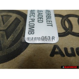 VW Original Plaque D'Identification Bleifrei Unleaded - 037010057R