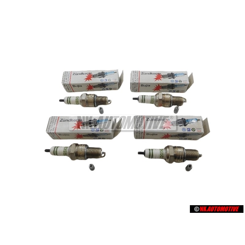 4x VW Original Bougie D'Allumage - N 01781139