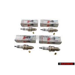 4x VW Original Bougie D'Allumage Longue Duree - 101000001AD
