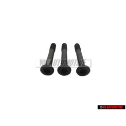 3x VW Original Vis Ronde Six Pans Femelle - 035911299B