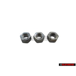 3x VW Original Ecrou 6 Pans - N 01100517