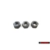 3x VW Original Ecrou 6 Pans - N 01100517