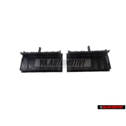 2x VW Original Boitier A Fiche Plate - 161945247