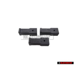3x VW Original Boitier A Fiche Plate Male - 161971976A