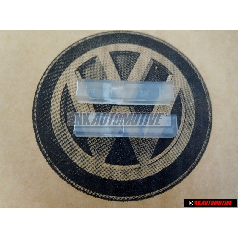 2x VW Original boitier a fiche plate male - 111971977