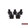 5x VW Original Boitier A Fiche Plate Avec Joint - 037906240