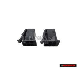 2x VW Original Boitier A Fiche Plate - 357959869