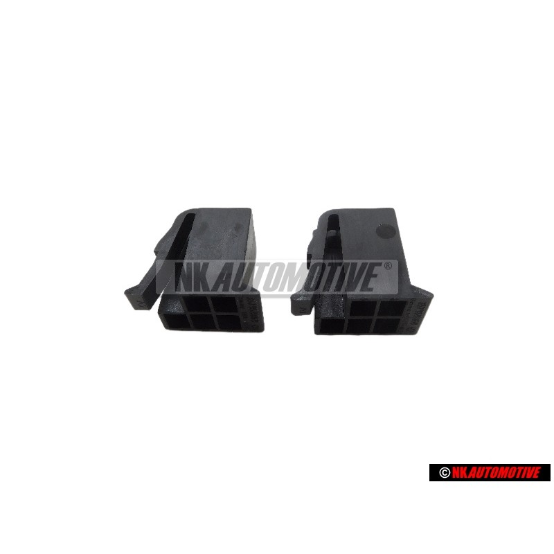 2x VW Original Boitier A Fiche Plate - 357959869
