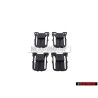 4x VW Original Boitier Contact Plat Avec Verrouillage - 1J0972702