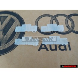 4x VW Original Boitier De Fiche Ang. 