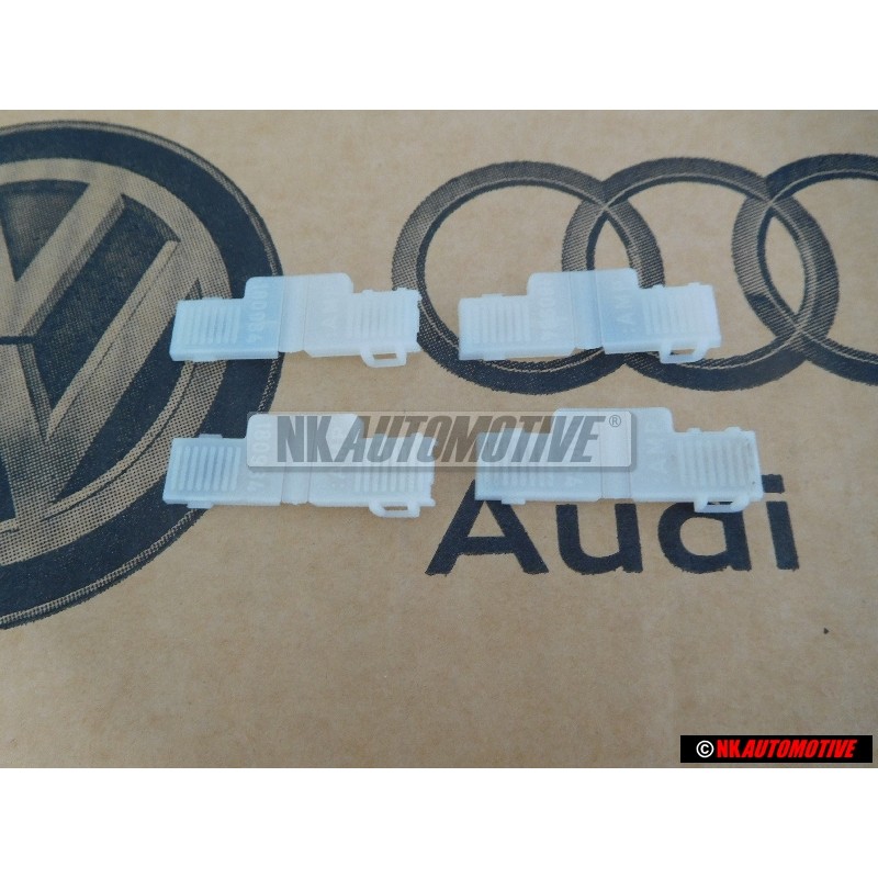 4x VW Original Boitier De Fiche Ang. 