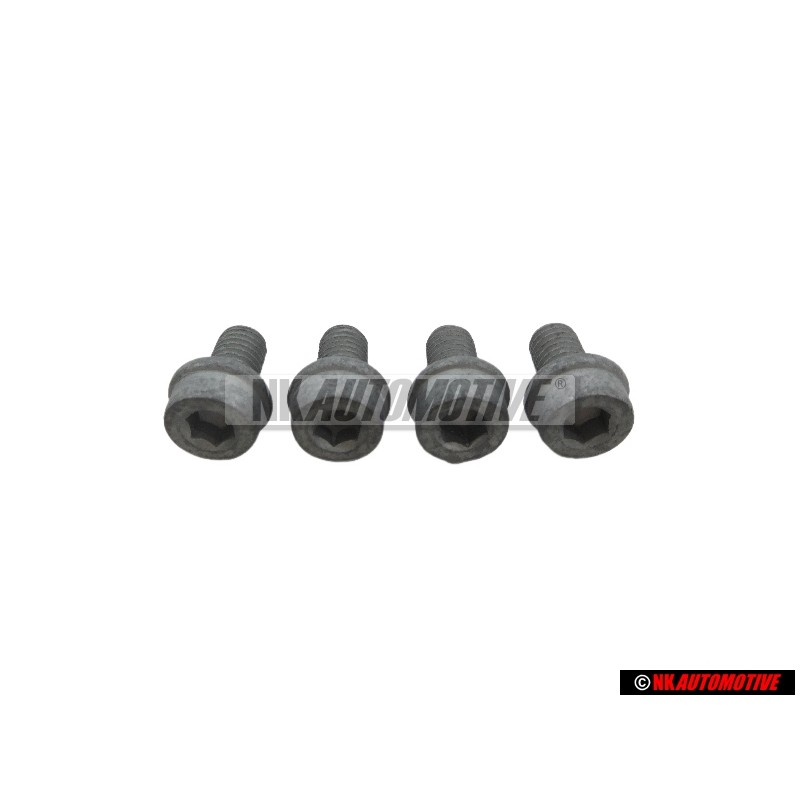 4x VW Original Vis D'Assemblage Cylidrique Avec Tete - N 90308607