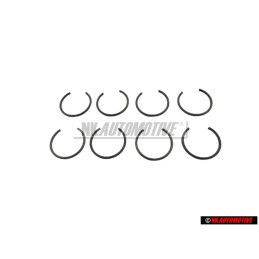 8x VW Original Anneau De Surete - N 0122731