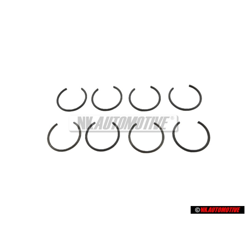 8x VW Original Anneau De Surete - N 0122731